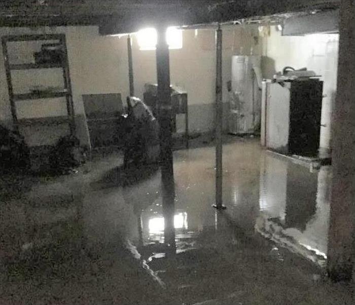 Standing water in basement